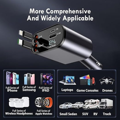 Retractable Car Charger